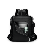 Celestia Ladies Tote backpack (Black) - Image 2