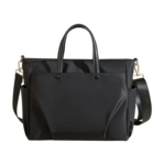 Rosabella Oxford Ladies Casual Shoulder Tote Bag (Black)