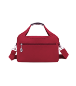 Veloura Ladies Shoulder Bag (Burgundy red ) - Image 3