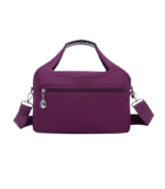 Veloura Ladies Shoulder Bag( Dark Purple) - Image 4