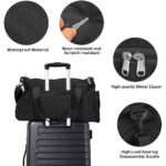 UrbanFlex Travel & Gym Duffel Bag (Black) - Image 3