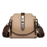 Marina PU Ladies Shoulder Bag (Khaki)