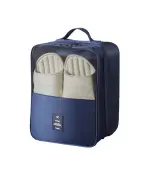 PackEase Travel Shoe Storage Bag (Blue)