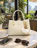 Ivory Mini Ladies Bag - Image 2